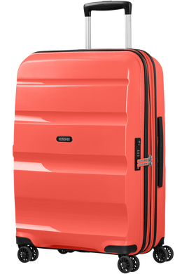 Safari Ray Voyage Medium Size 67 cms Red Printed Hard Side Travel Bag