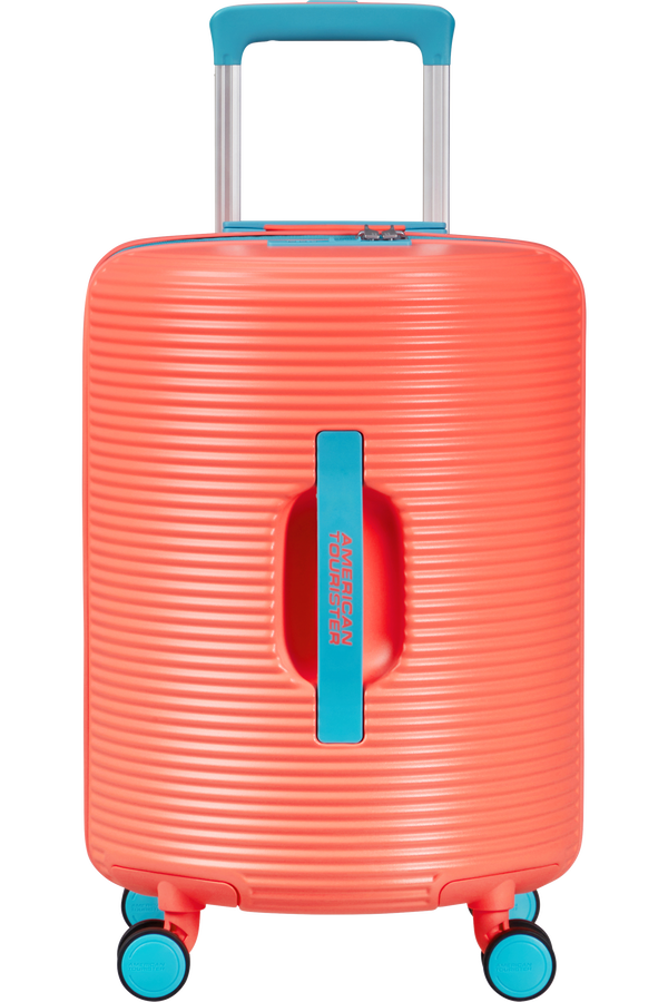 American Tourister Rollio Spinner 52cm  Coral/Blue