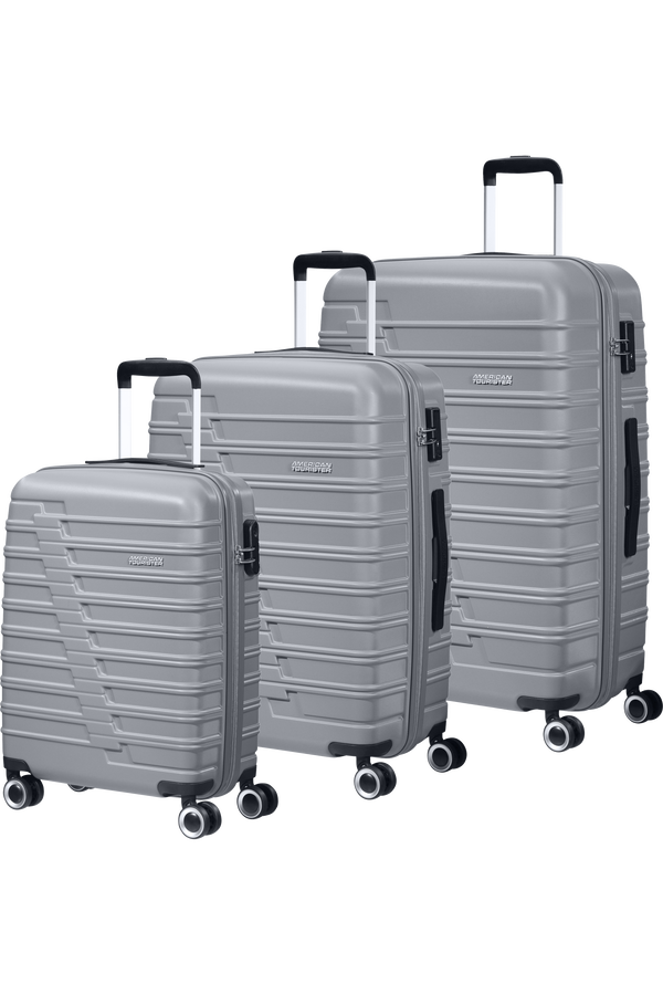 American Tourister ActivAir 3 PC Set A  Silver