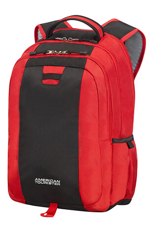 american tourister red backpack